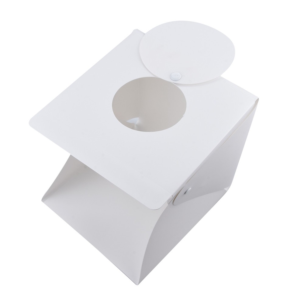 Moving LED Light Room Photo Studio Photography Lighting Tent Backdrop Cube Box