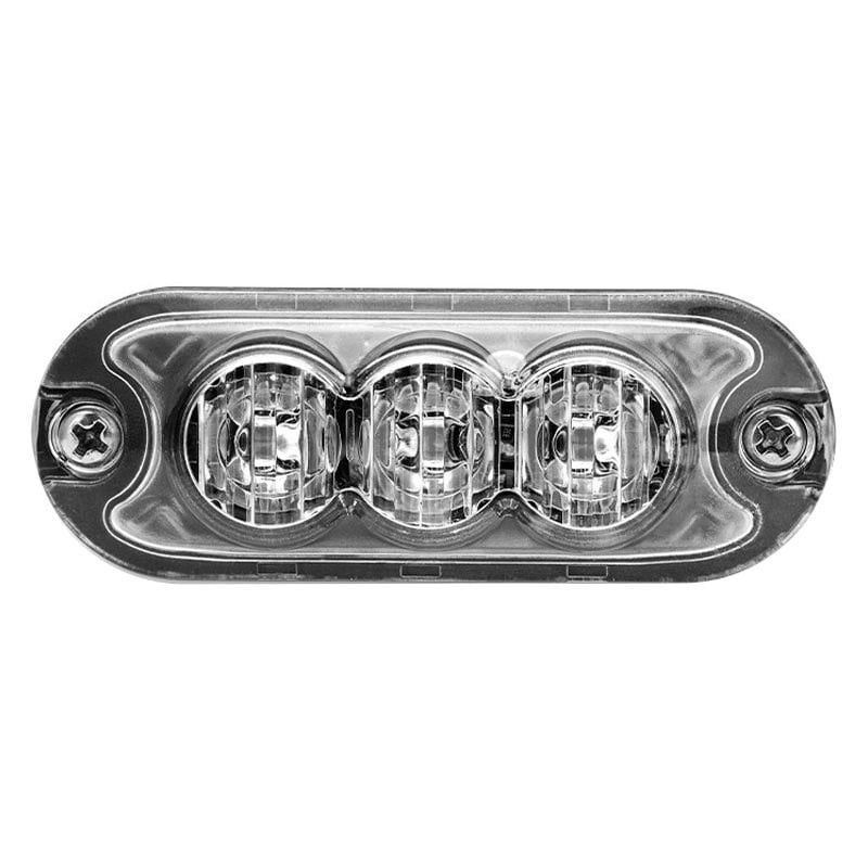 TRUX Bolt-On Mount Directional 36-Flash Amber LED Strobe Light