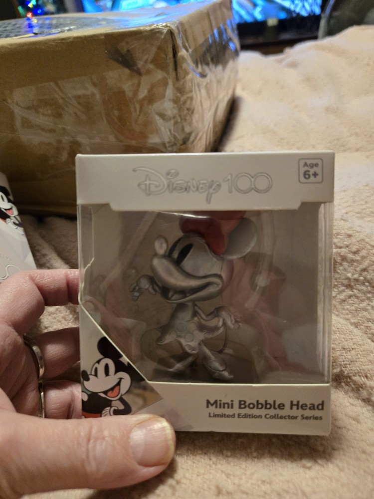 Stitch & Minnie Mouse Bobble Heads