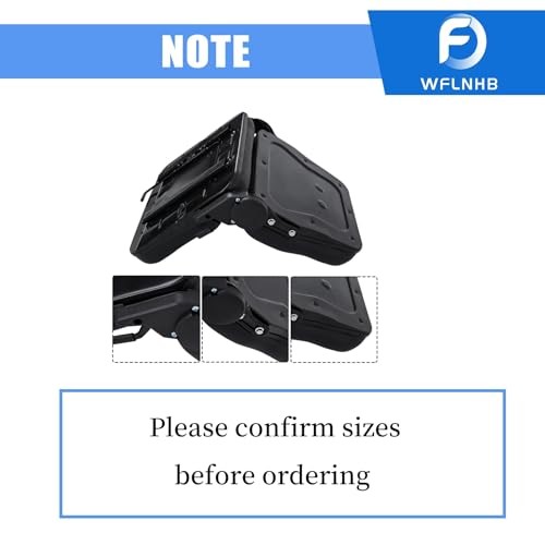 Universal Adjustable Folding Forklift Truck Seat, with Slide Rail Replacement
