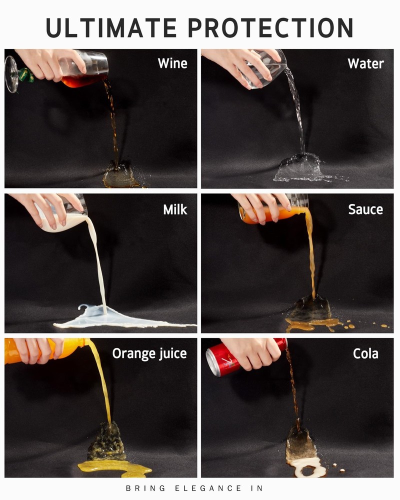 Syntus 3 Pack Server Aprons with 3 Pockets, Waterdrop Resistant Waitress Wait...