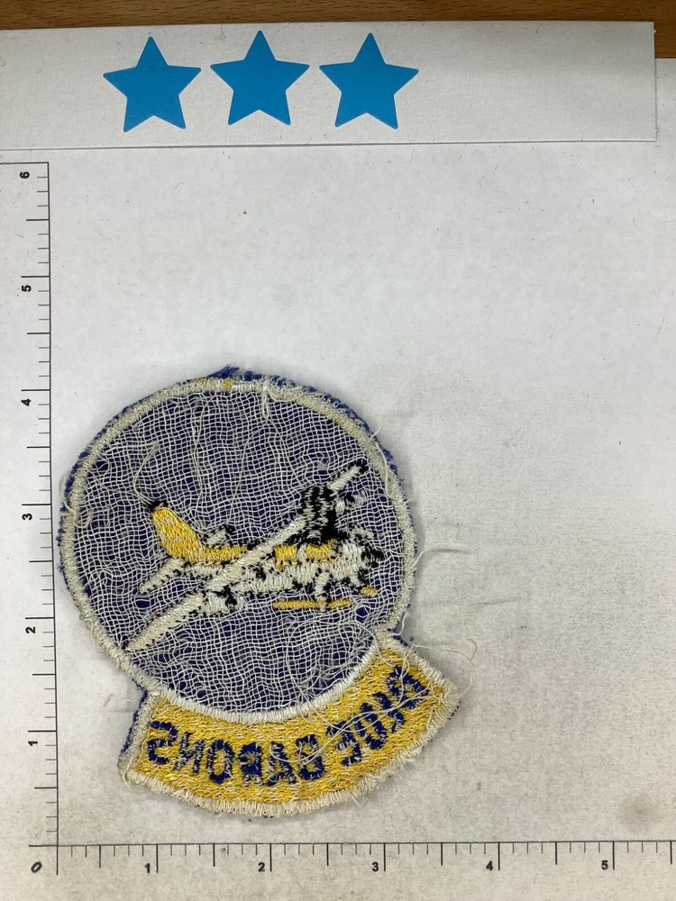 VINTAGE USAF BLUE BARONS SQUADRON PATCH