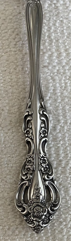 Oneida MICHELANGELO Stainless Solid Shell Casserole Spoon 8 3/4" Glossy