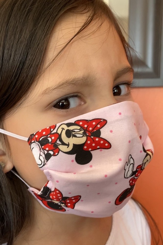 Minnie Mouse Kids Face Mask