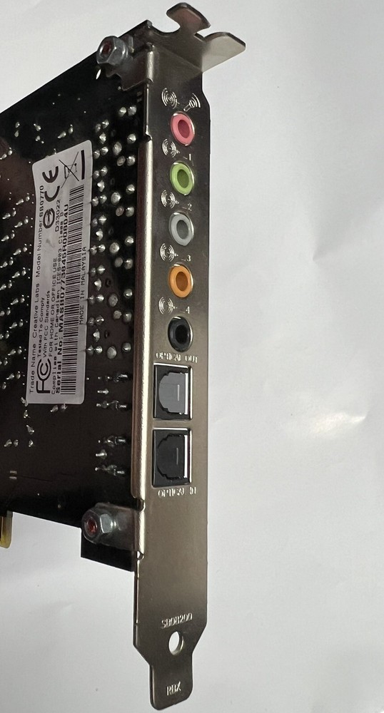 Creative Labs SB0770 Sound Card