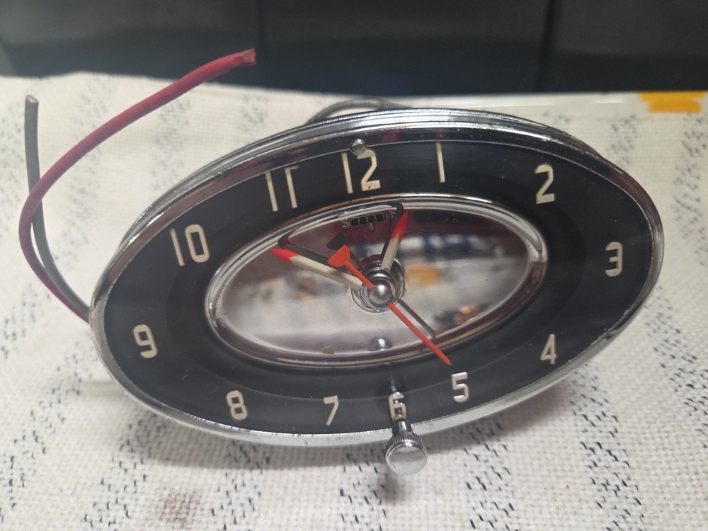 Serviced Working 1956 Oldsmobile CLOCK 56