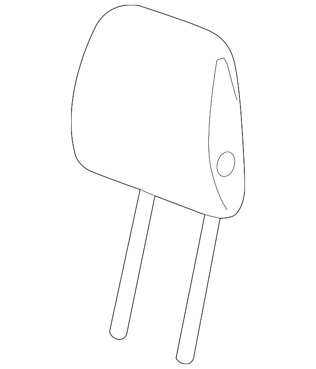 Genuine GM Headrest 84629491