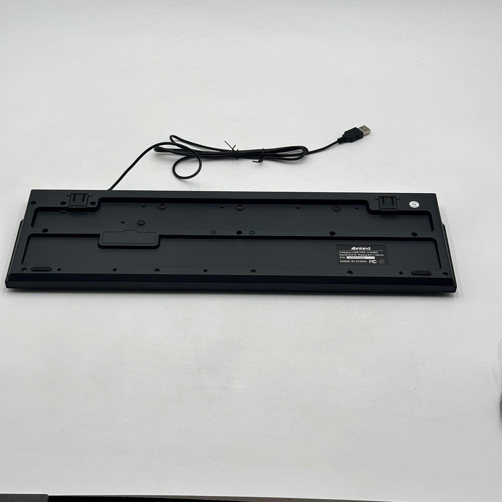 Inland USB Pre Combo IC210 Keyboard - New Open Box