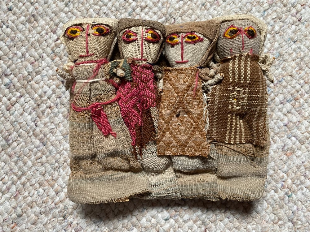 Antique Peruvian Chancay Burial Dolls