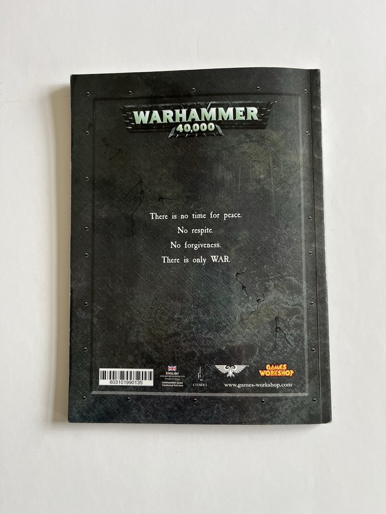 Warhammer 40K Rulebook Games Workshop 2008