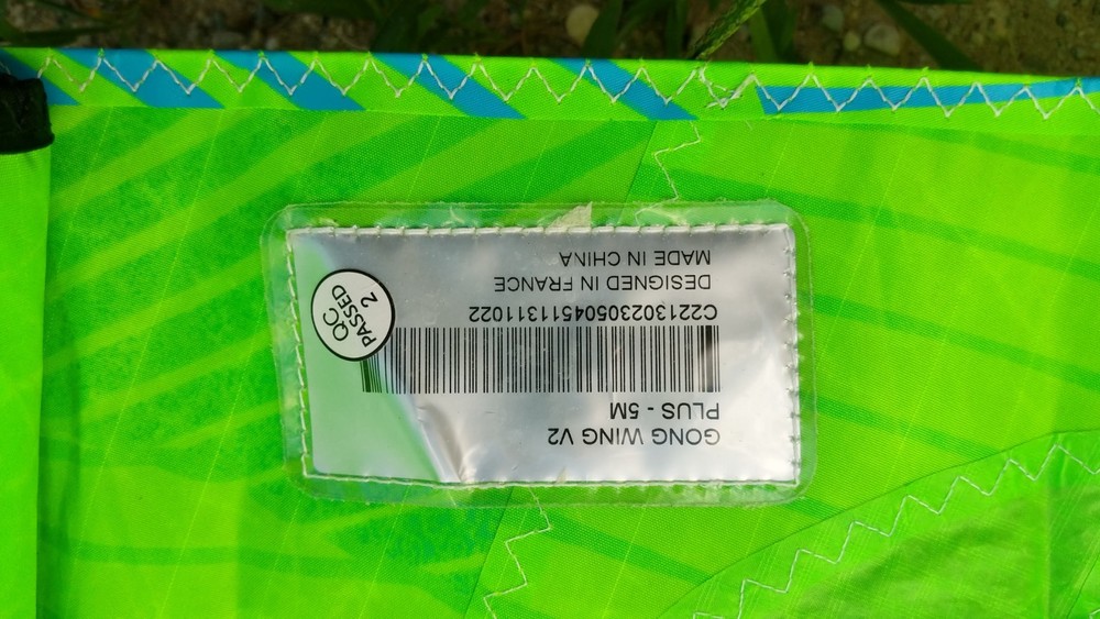 kite wing - foil wing 5m (gong)