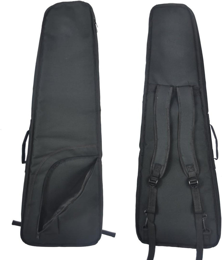 Mini Strat Gig Bag - 10Mm Padding & Shoulder Strap - Black