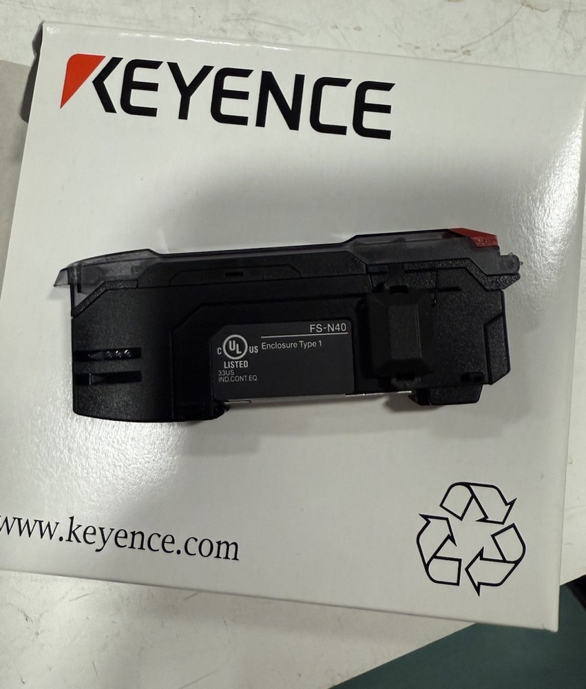 Keyence FS-N40 Digital Fiber Optic Sensor