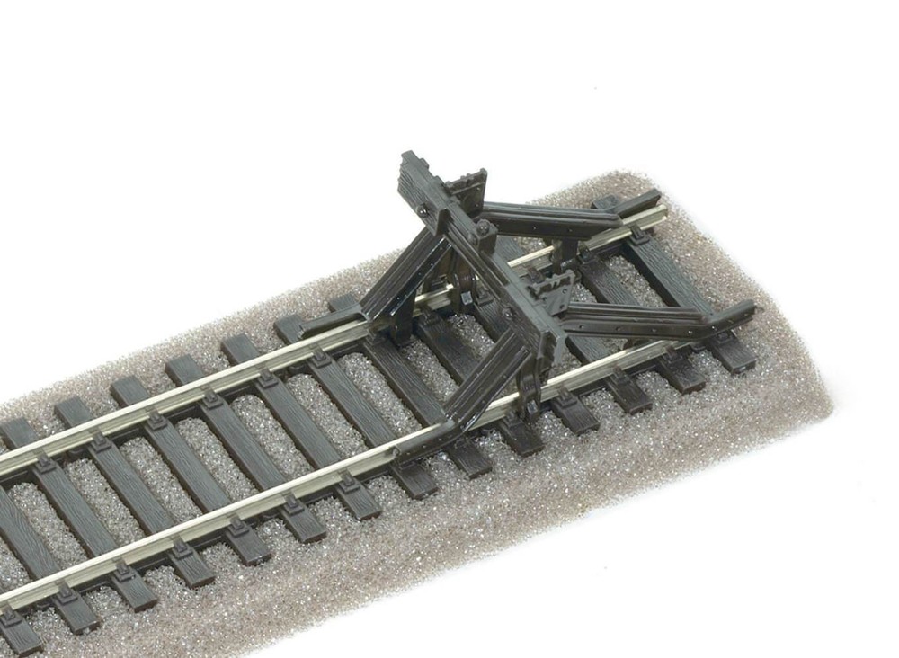 Peco HO Code 100/75 Plastic Moulded Rail-Bound Bumper pkg(3) SL-40