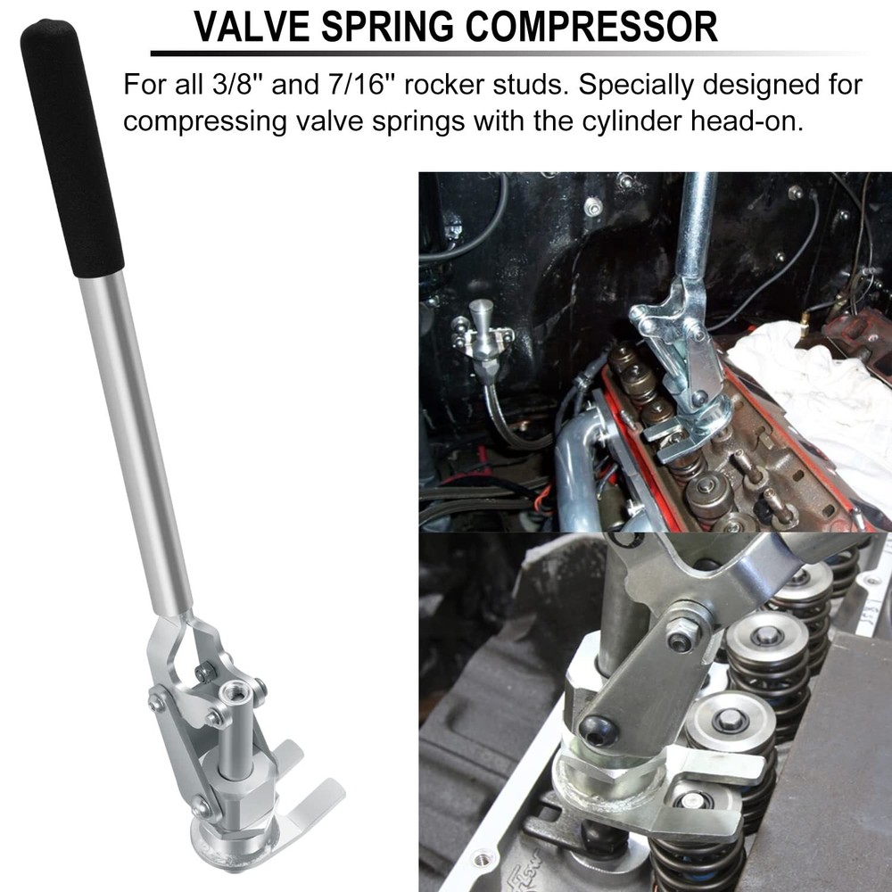 66784 Stud Mount Valve Spring Compressor Removal Tool Remove & Install Valve ...