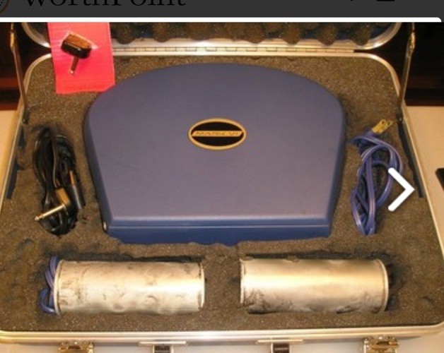 Scientology Professional Mark VI E-Meter Hubbard Electrometer BLUE In Case
