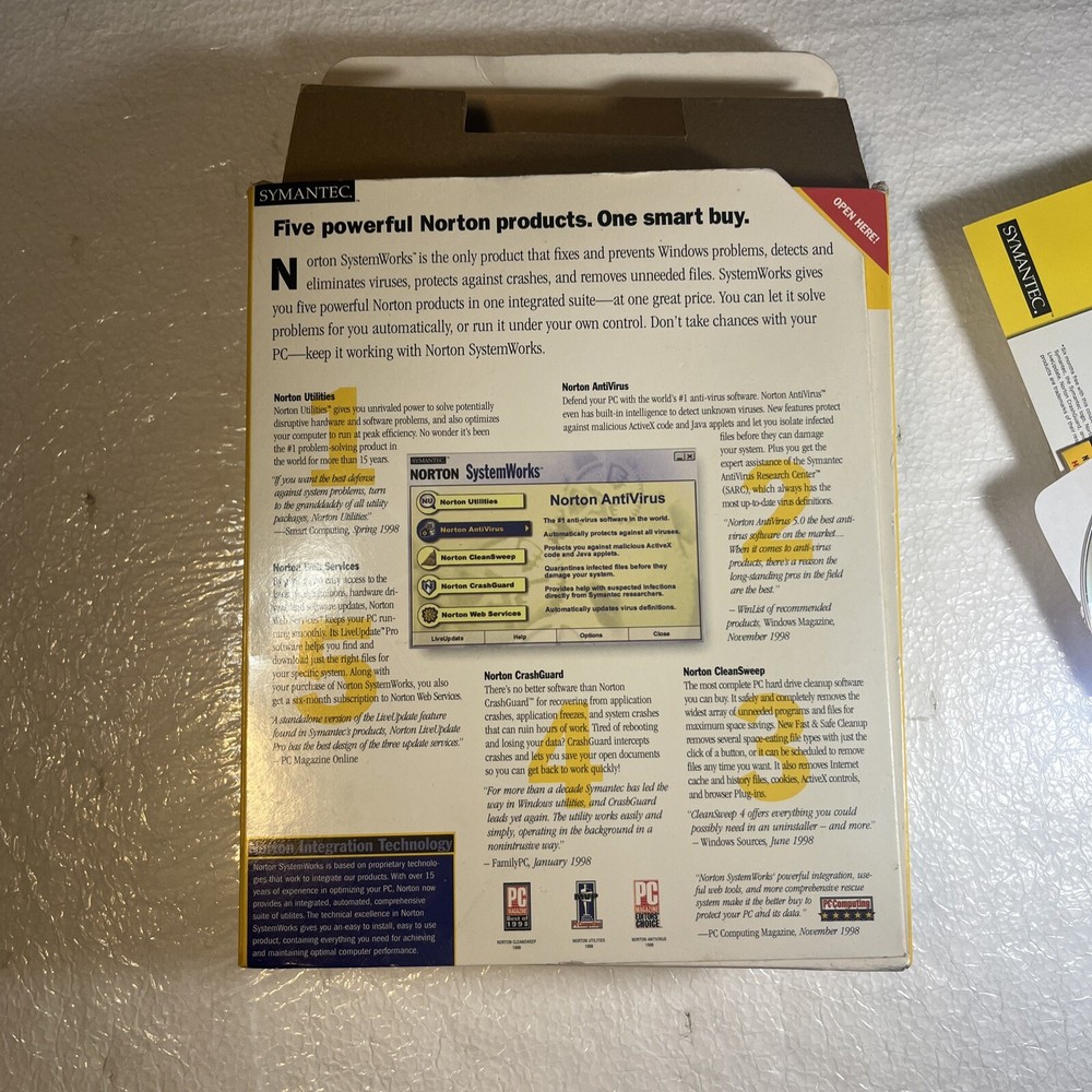 NORTON SYSTEMWORKS VERSION 2.0 Year 2000 SYMANTEC