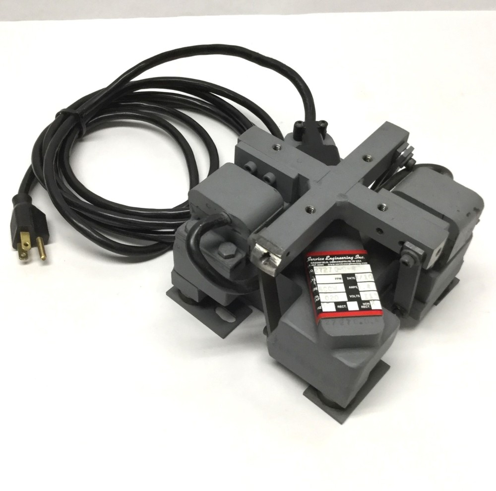 Service Engineering 6" CCW Base for Vibratory Feeder Bowl 115VAC 60Hz 0.4A