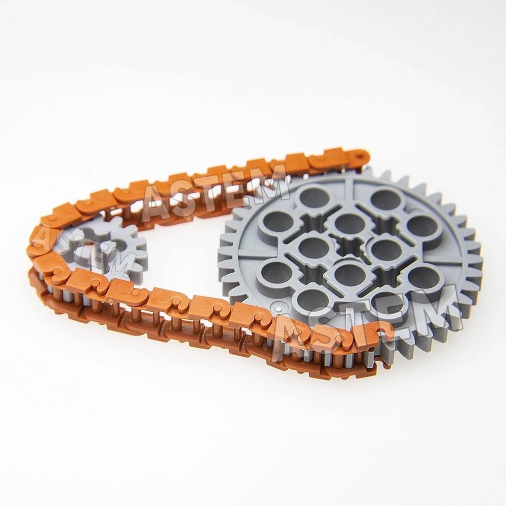 100+PCS Technic Gears & Axles Compatible with Lego Technic Sets - Gears, Rack...