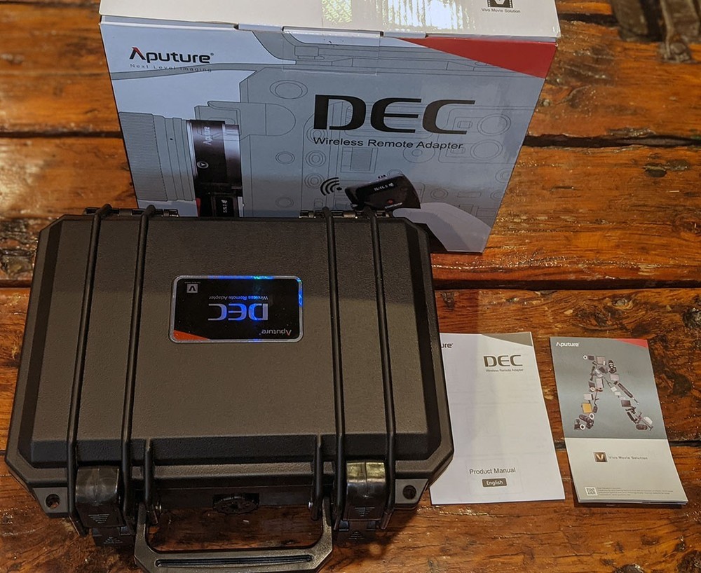 Aputure DEC Wireless Remote E-Mount Adapter With Case