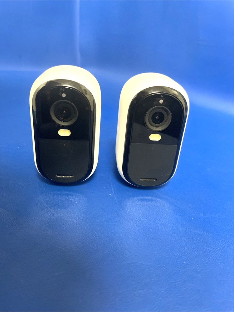 2X Arlo Essential Outdoor Wireless Security Camera VMC2050