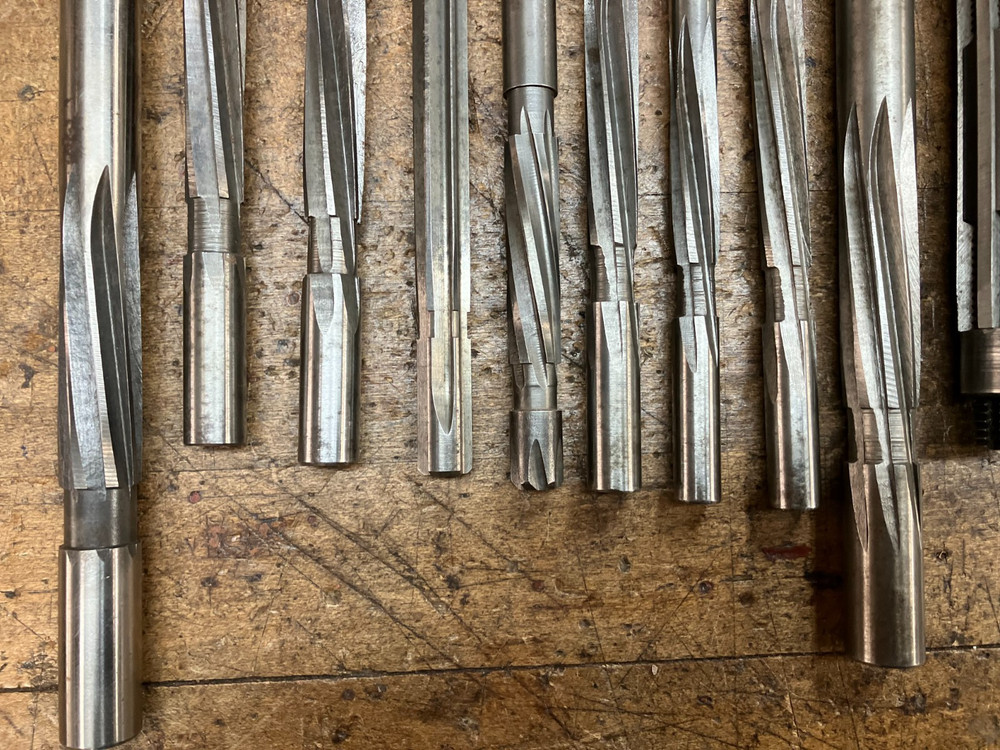 13 Assorted Type Reamers Older USA