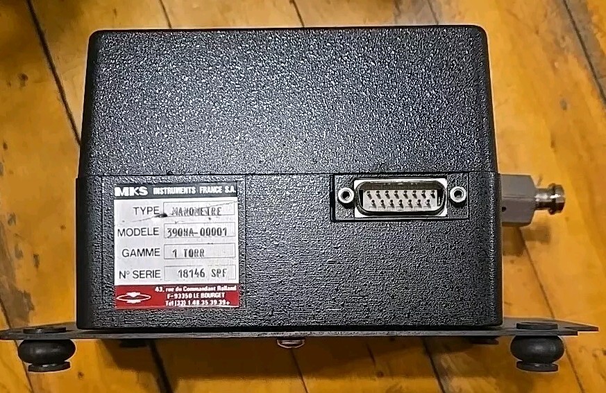 MKS Baratron 390HA-00001 Absolute Capacitance Manometer Head Unit, 1 Torr