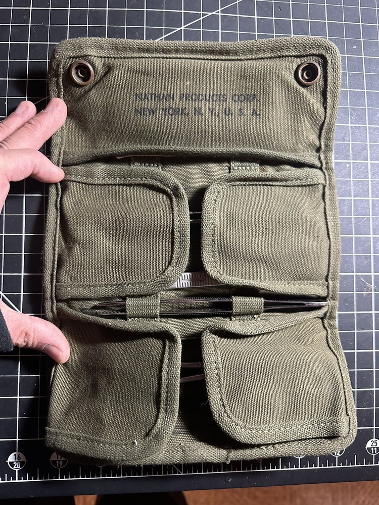 USGI First Aid bag set missing a few parts