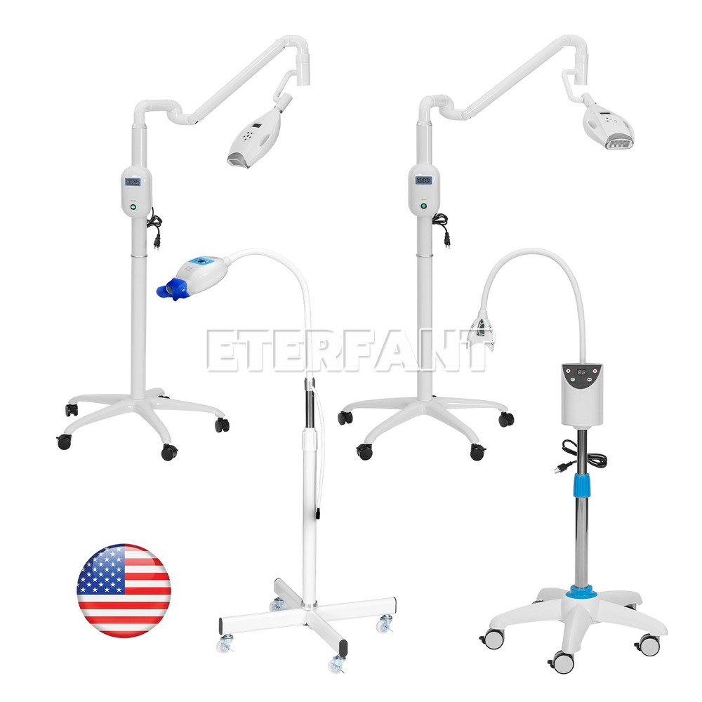 Dental Mobile Teeth Whitening Machine LED Light Accelerator Lamp Bleaching US