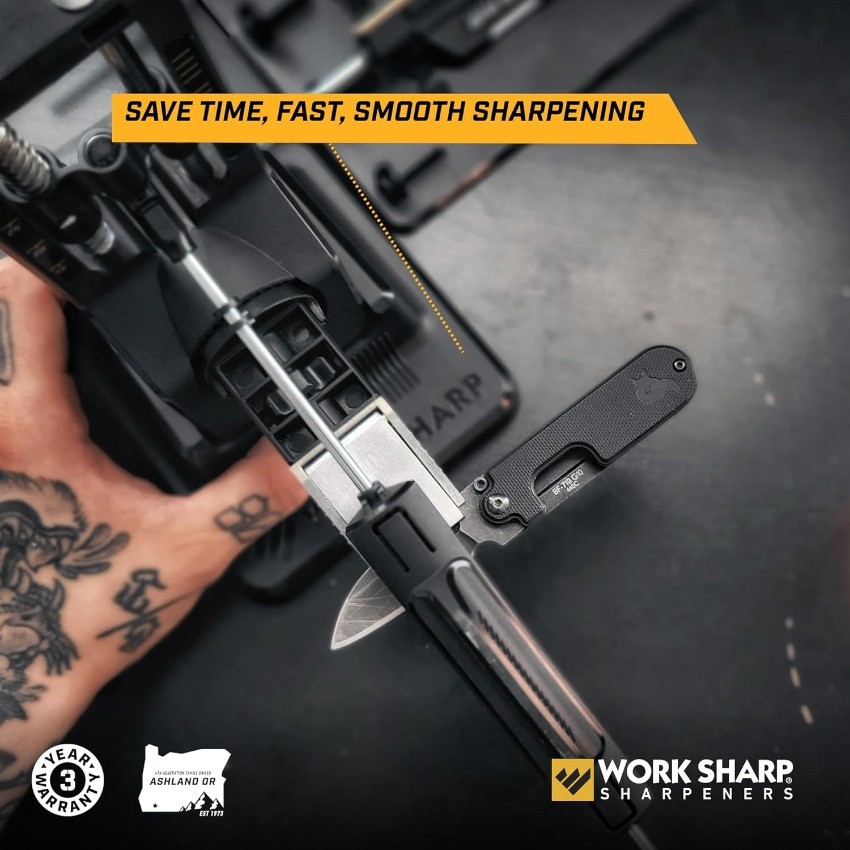Work Sharp Precision Adjust Elite Knife Sharpener - - For Hunting