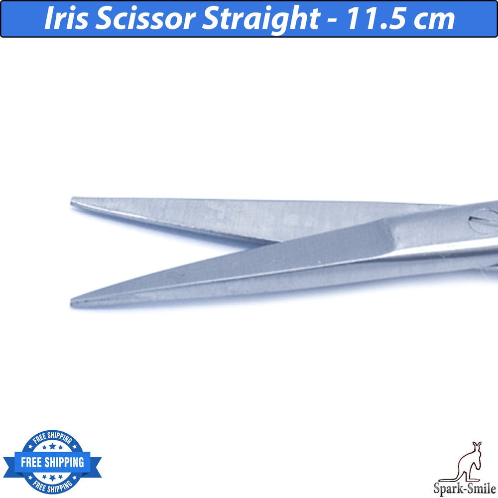 Surgical Iris Straight Tissue Scissors Gum Stitch Veterinary Laboratory Tools CE