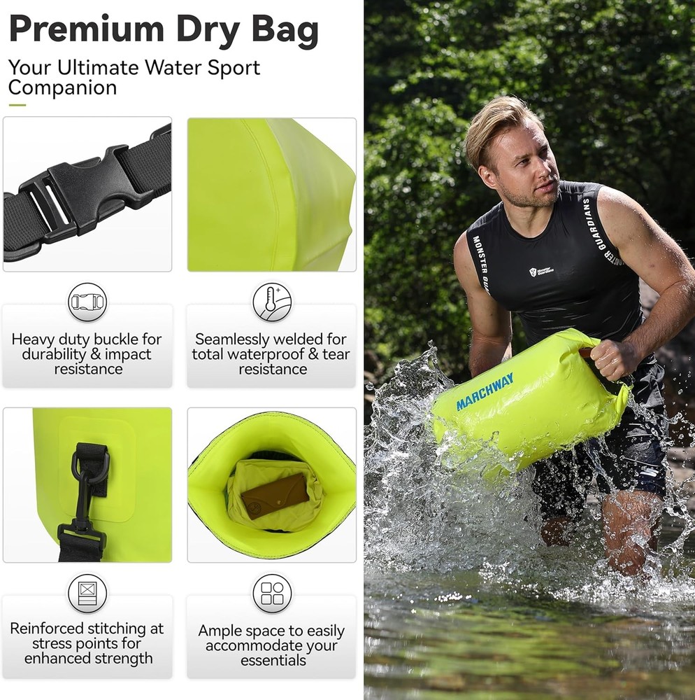 Floating Waterproof Dry Bag Backpack 5 40L