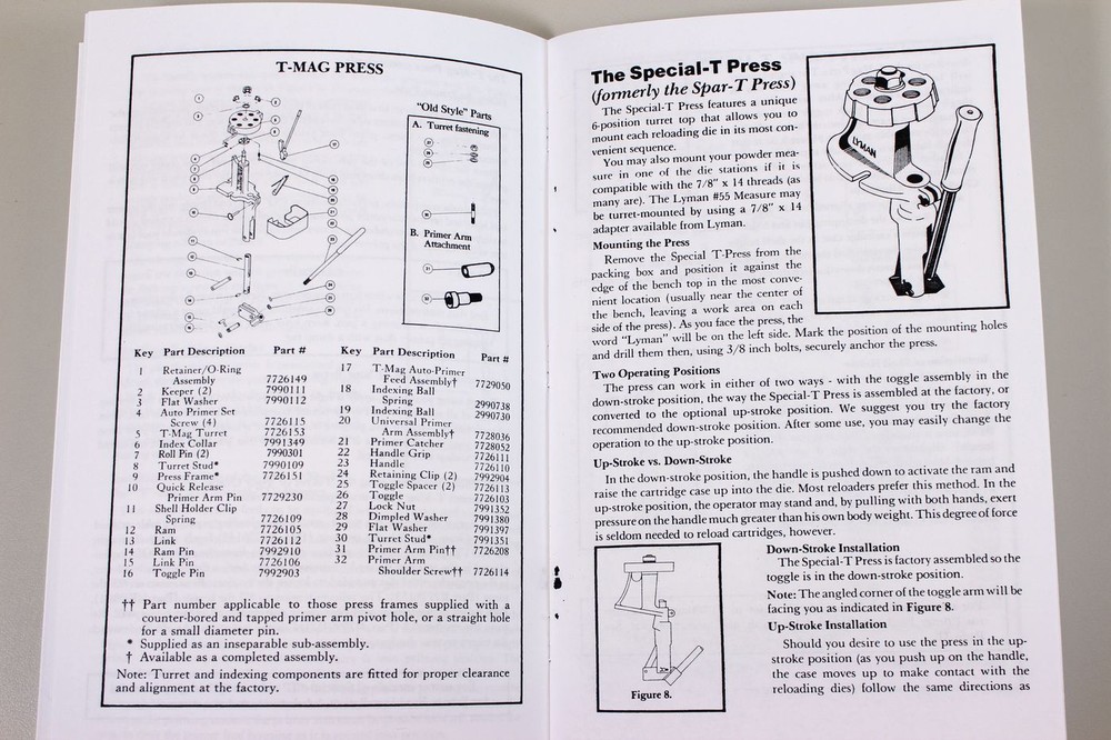 Lyman 55 Powder Measure Reloading Owner User Manual Instructions Operators