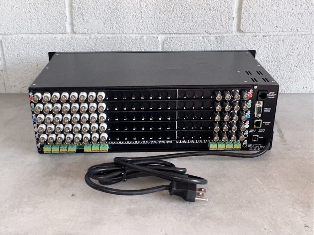 PESA Switching Systems PR84V5A2-P Premiere Presentation Matrix Switcher 8x4