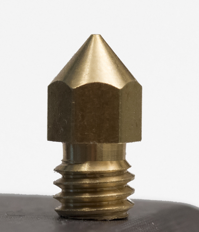 0.5mm Copper Extruder Nozzle Print Head Makerbot MK8 Craftbot 3D Printer Hot End