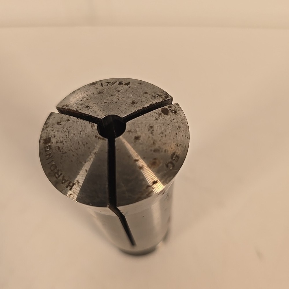 Hardinge 5C Round Collet 17/64" Internal & External Threads