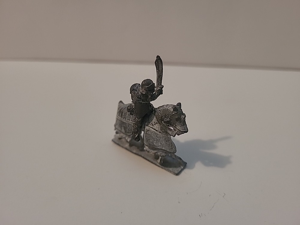 Fantasy Adventurers Cavalry FAC26 Mounted Fighter in Chainmail 1982 Citadel oop