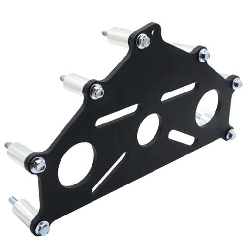Engine Safe Stand Adapter Plate Compatible with Chevy Small/Big Block and LS