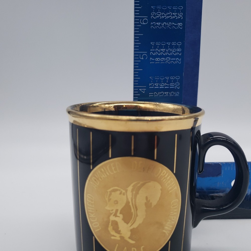 LOCKHEED ADVANCED DEVELOPMENT COMPANY SKUNK WORKS 50TH ANNIVERSARY MUG 1993
