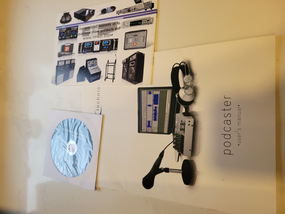 PM-21 Podcast Mixer Kit from Technical Pro -