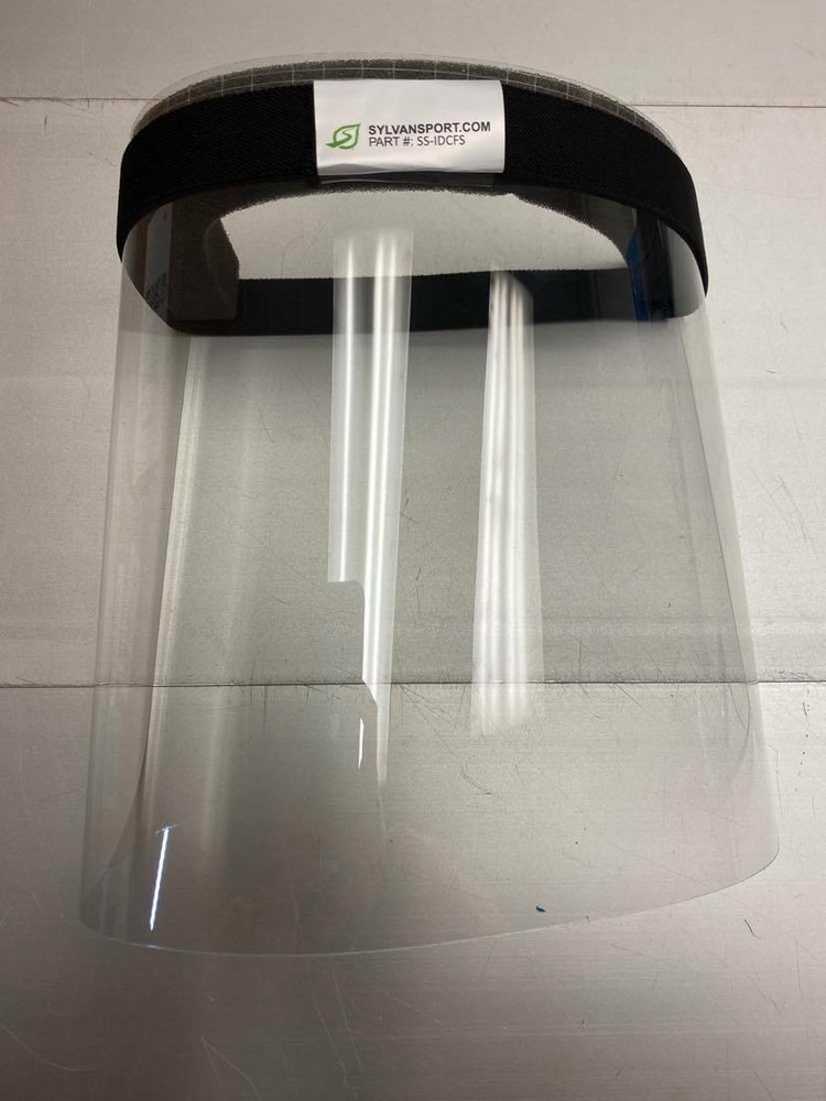 New Opened SylvanSafe 20 PACK Reusable Control Face Shield, Protective