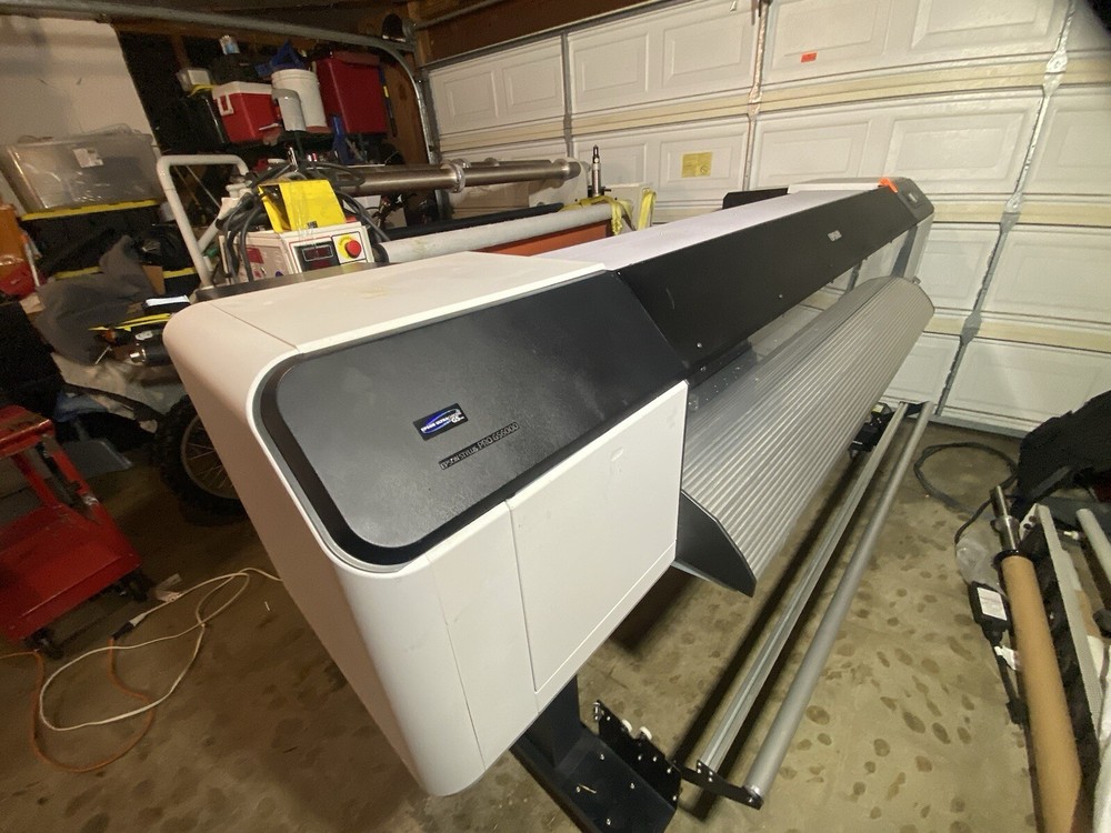 Epson GS6000 Wide Format Printer – Powers On – Sold As-Is
