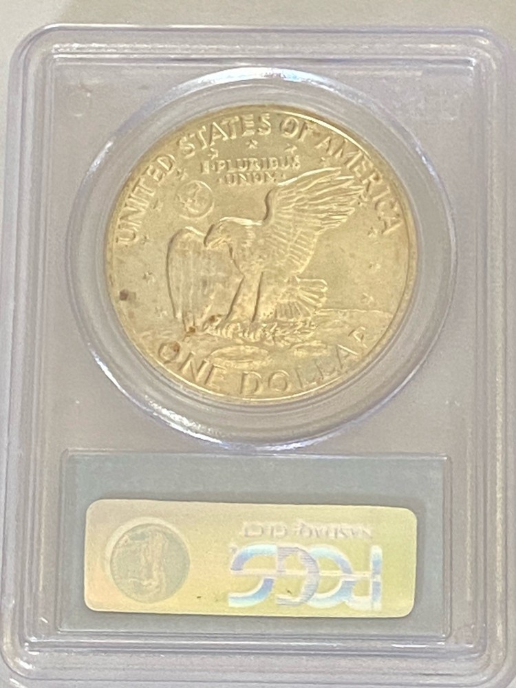 1971-S $1 Eisenhower Silver Dollar, PCGS MS66 Silver