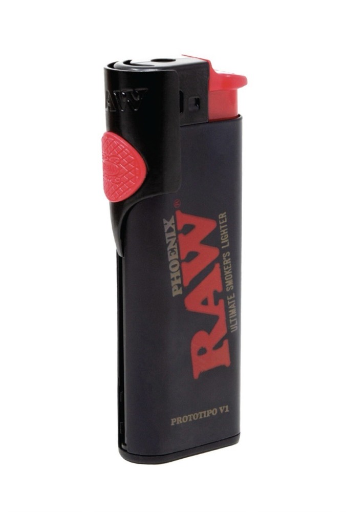 Raw rolling paper single Size 70/24 Pre Rolled Cone + Lighter