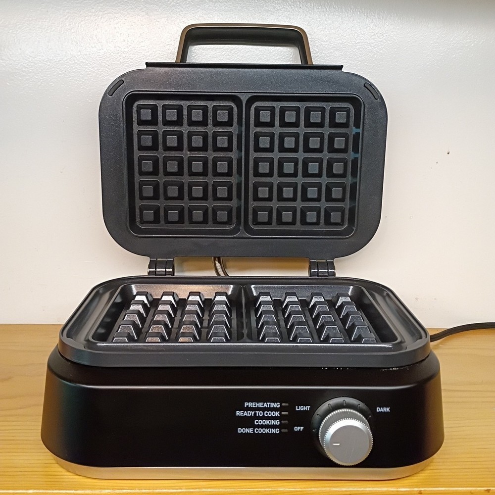 Calphalon Precision Control Waffle Maker CKCLWF3 Tested & Very Clean