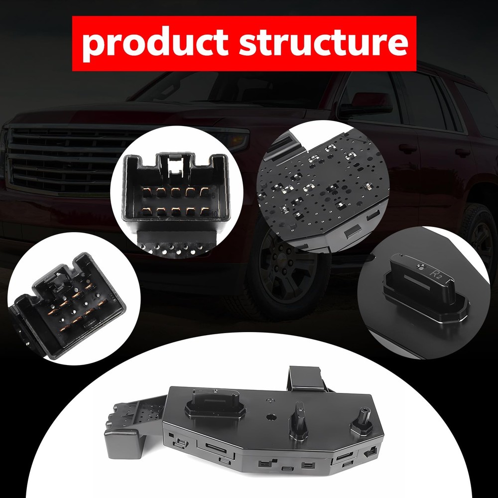 Power Seat Adjustment Switch 23247096 Front Passenger Side Seat Control Switch