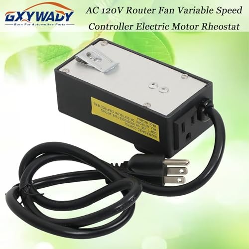 Variable Speed Controller Replacement for Router Fan Electric Motor AC 120V
