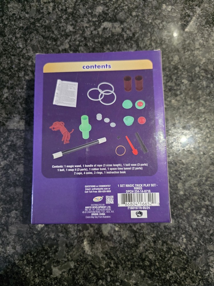 Bullseye Playground Magic Trick Play Set NEW