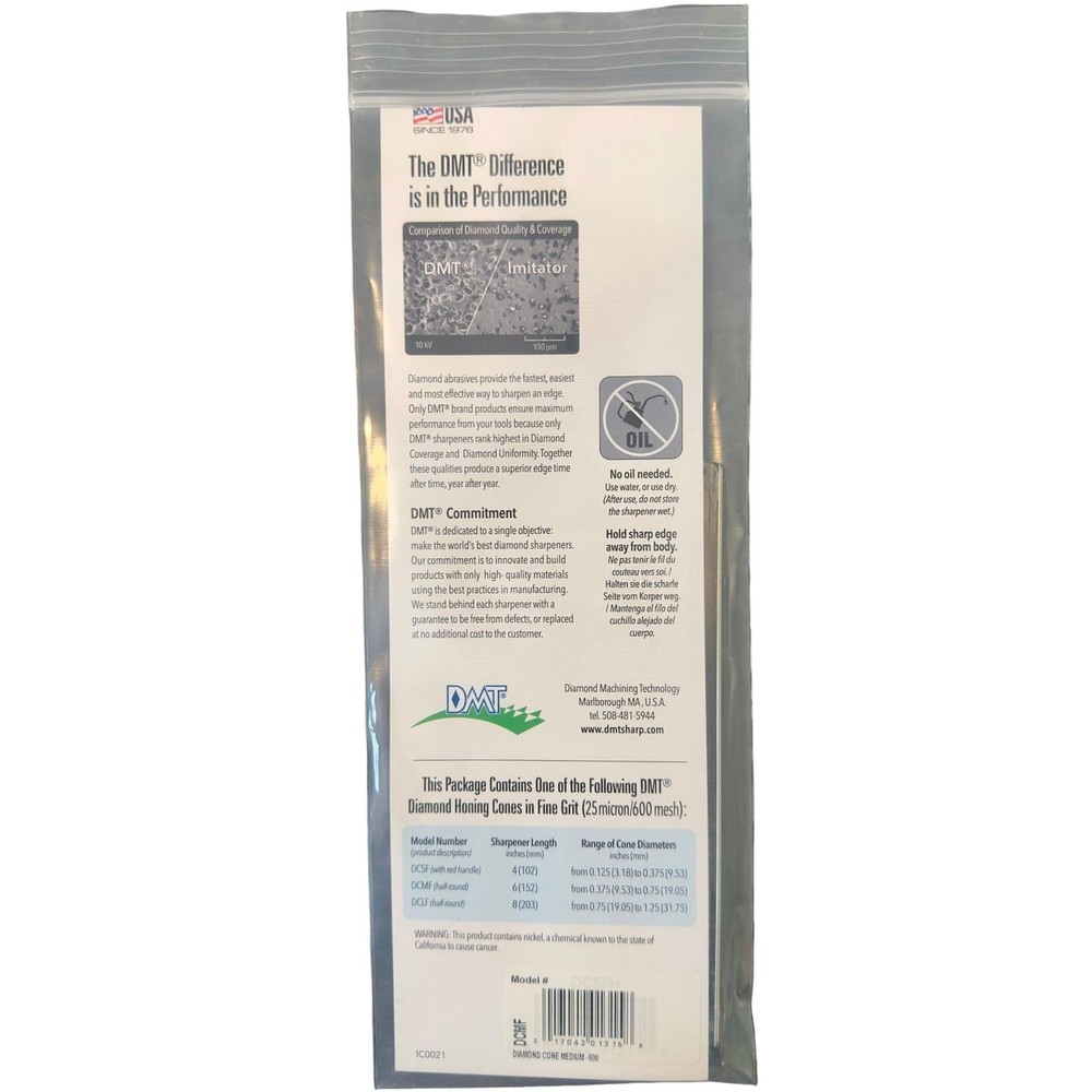 Diamond Honing Cone Medium