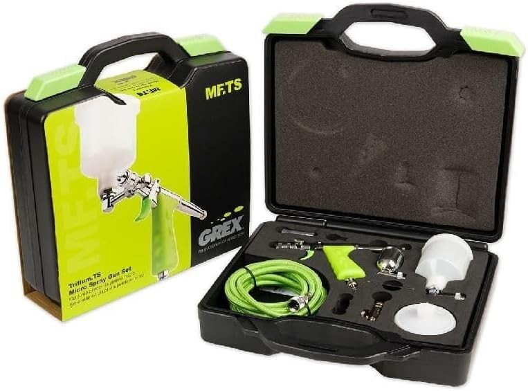 Grex Tritium.TS7 Side Gravity Feed Micro Spray Gun Set, 0.7mm